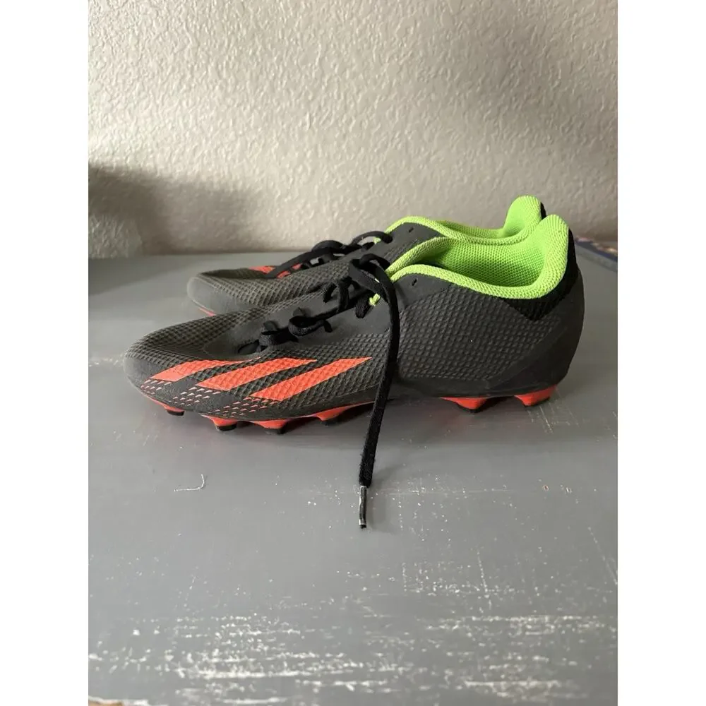Adidas X Speed Soccer Cleats Black Red Green FG Mens Size 8.5 GW8499